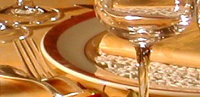 Il Menu della Cena con i Fiori